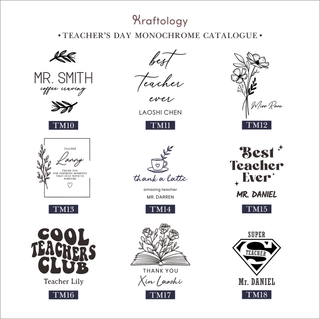 Personalised Name Engraved Stainless Steel Mono Mug for Teacher's Day