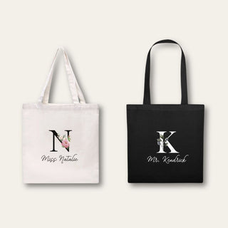 Customised Personalised Canvas Tote Bag for Teacher's Day