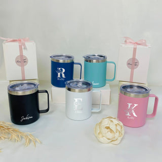 Personalised Name Engraved Stainless Steel Mug