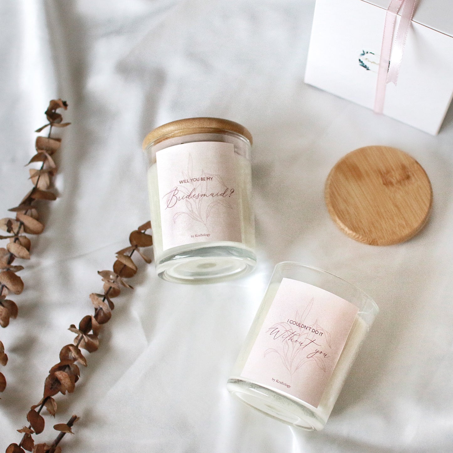 Scented Soy Candle - Bridesmaid Proposal