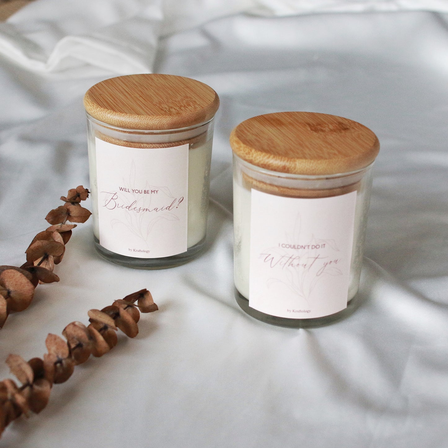 Scented Soy Candle - Bridesmaid Proposal