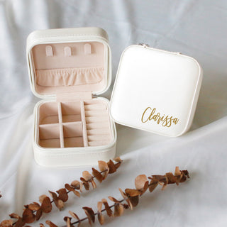 Personalised Travel-sized Jewellery Case