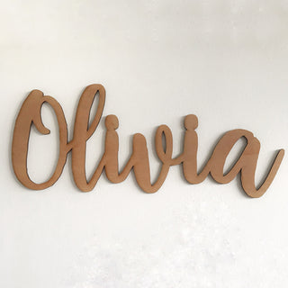 Customised Lasercut / Name Signage